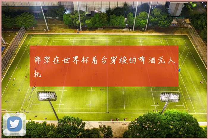 那架在世界杯看台穿梭的啤酒无人机