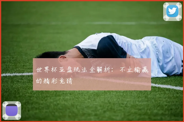 世界杯亚盘玩法全解析：不止输赢的精彩竞猜